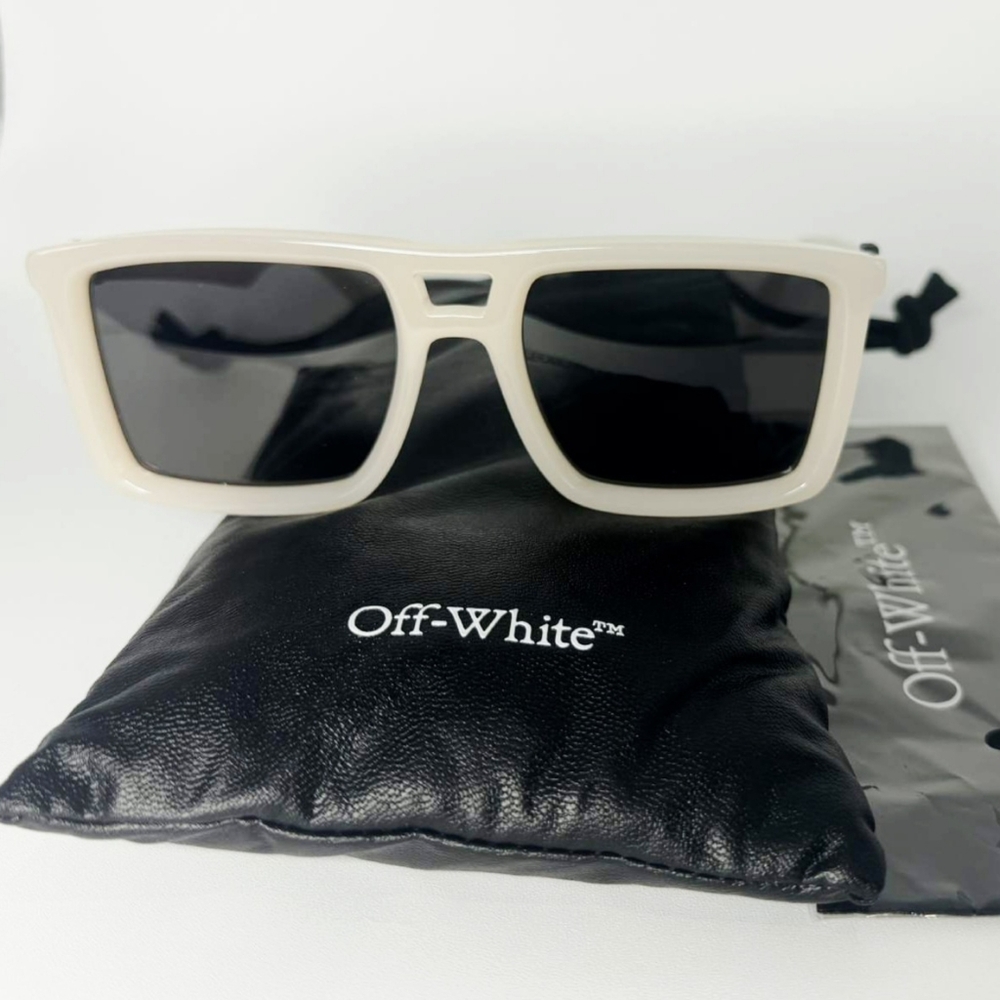 AUTHENTIC Off-White Stratford Beige Sunglasses - NWT